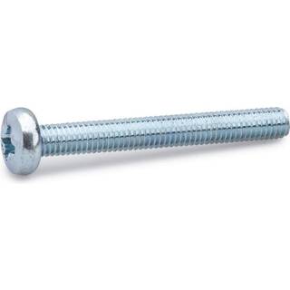 FAST maskinskrue med rundt hoved, elforzinket, 5,0 x 40 mm - 200 stk.