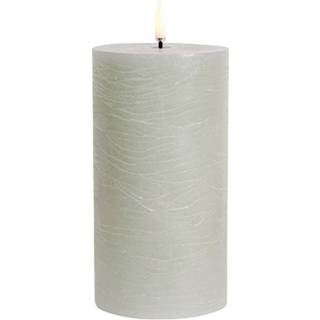 LED Rustic Bloklys, Dusty Green
