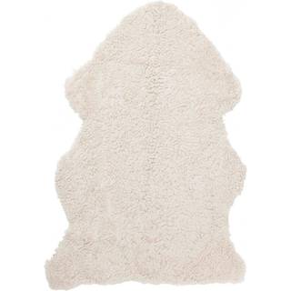 Skinnwille, Curly fåreskind 60x95 cm Beige moonlight