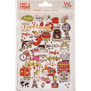 Walther Stickers Travel