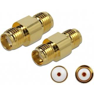 Delock - SMA hun til SMA hun adapter - 10 GHz
