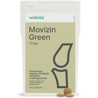 Wellvita Movizin Green - 180 tabletter - Smidige og bevægelige led