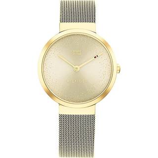 Tommy Hilfiger 1782487 Gold Plated Mesh Bracelet Watch - W95275