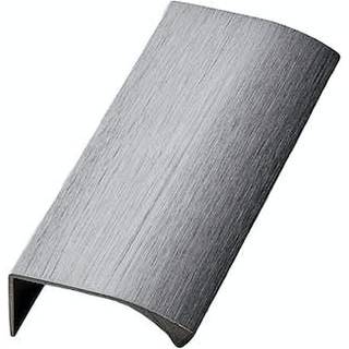 Beslag Design Edge Straight profilgreb, 100 mm, rustfrit stål look