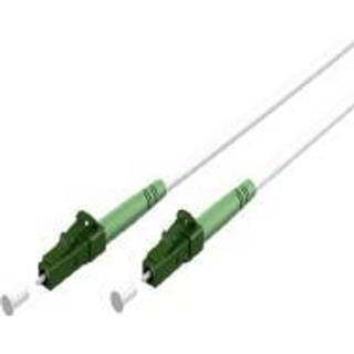 Goobay Lyslederkabel (FTTH), Singlemode (OS2) White, hvid (Simplex), 3 m
