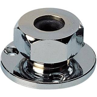 Kabelgennemføring, til kabel op til Ø12 mm, sølv