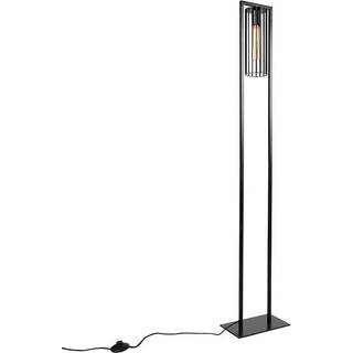 Moderne gulvlampe sort - Balenco Wazo