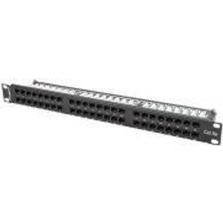 Lanberg PPU5-1048-B - patch panel - 1U - 19"