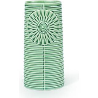 Dottir - Pipanella Lines vase, grøn - 18,1x8,5 cm