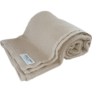 Lovely Linen - Plaid - Natural/Beige - 150x220 cm