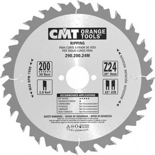 CMT Klinge 200x2,8x30 Z24 W - 290.200.24M