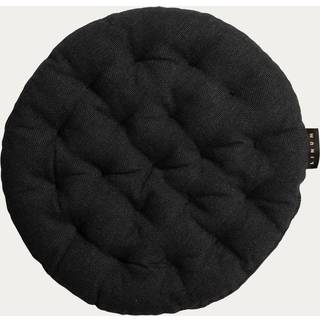 Linum Pepper Sædepude 37 Cm - Hynder Bomuld Black Melange - 21PEP53701H01