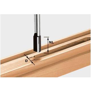 Festool HW S8 D20/30 Notfræser 8mm spindel