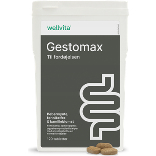 Wellvita Gestomax - 120 tabletter - En bedre fordøjelse