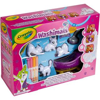 Crayola Washimals kæledyrs badekar sæt (På lager i varehus)
