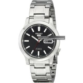 Seiko 5 Automatic Black Dial Stainless Steel Men's Watch SNK795K1