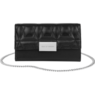 Statement Clutch Quilted Black