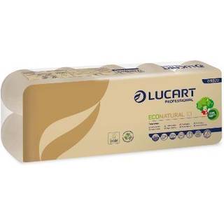 Lucart EcoNatural toiletpapir 2-lag 19,8 meter FSC-mærket sandfarvet
