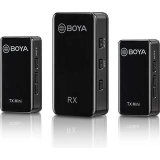 Boya By-xm6-s2 Mini Trådløst Mikrofonsystem
