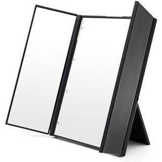 UNIQ® LED Trifold Vanity Makeup Spejl - Sort
