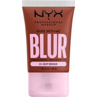NYX Professional Makeup Bare With Me Blur Tint Foundation 20 Deep Bronze (30 ml)