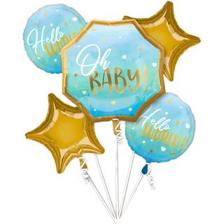 Oh Baby Boy folieballon buket