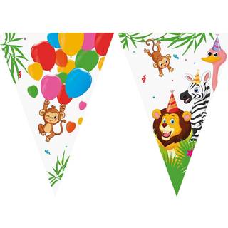 Globos - Paper Bunting Jungle Balloons. 3mtr.