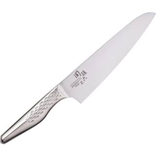 KAI Seki Magoroku Shoso Kochmesser 18 cm - Klinge & Griff Edelstahl - Silber