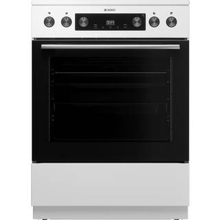Asko CC364211W1 Keramisk Komfur - Farve: Hvid