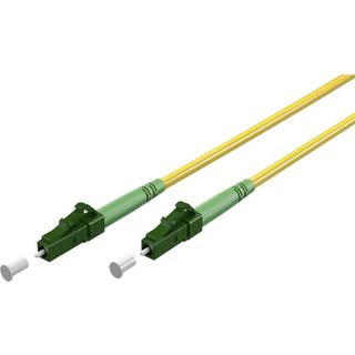 Goobay Lyslederkabel (FTTH), Singlemode (OS2) Yellow, gul (Simplex), 2 m