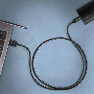 Axagon BUCM3-AM20AB USB-kabel USB 3.2 Gen 1 (3.1 Gen 1) 2 m USB C USB A Sort