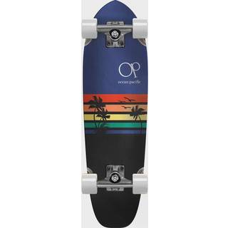 "Ocean Pacific Sunset 27.5"" Skateboard" - Uni - navy/black