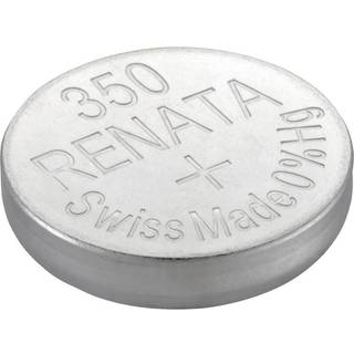 350 Knapcellebatteri Sølvoxid 1.55 V 105 mAh Renata