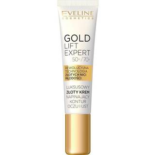 Eveline Cosmetics Gold Lift Expert Udglattende creme Til øjenområde og læber 15 ml - 15 ml