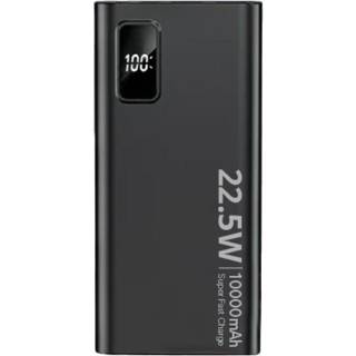 SiGN Ekstremt Kraftig Powerbank 10000mAh, 22.5W - Sort