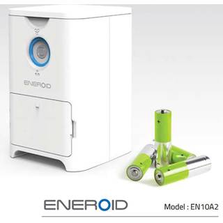 Eneroid Oplader til AA Batterier 2i1 Oplader + Batteriopbevaring