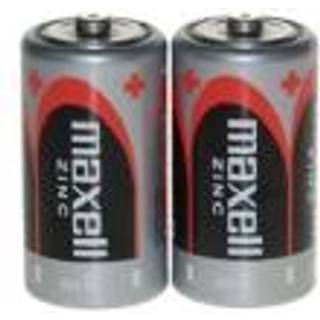 Maxell R14/C zink-kul-batterier - 2 stk. - Bulk
