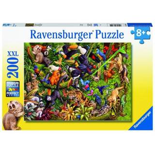 Ravensburger Puslespil Tropical Rainforest XXL 200 Brikker
