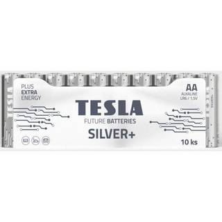 Tesla Silver+ AA Alkaline Batterier (10 stk)