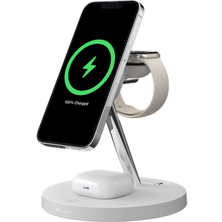 SwitchEasy MagPower 3-i-1 magnetisk trådløs opladningsstander