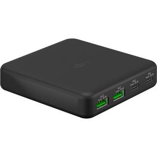 Goobay Ladestation 4-porte USB-A/USB-C - 65W PD/QC3.0 - Sort