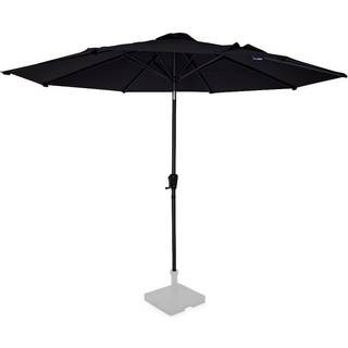 VONROC Premium Stangparasol Recanti Ø300cm - inkl. overtræk - rund | Sort
