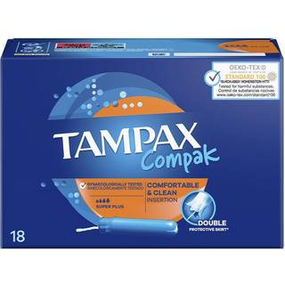 Tampax Compak Super Plus 18'S