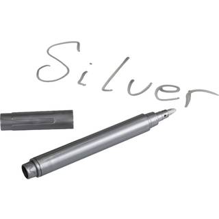 Glastuscher sølv - 2 stk.