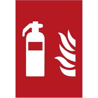 Brandskilt - Ildslukker - Plast - 210 x 148 mm (A5)