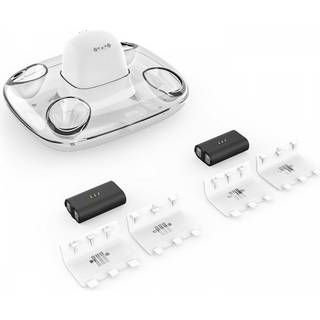 8BitDo Dual Charging Dock + 2 batteries for Xbox One + Series X/S - White - Microsoft Xbox One