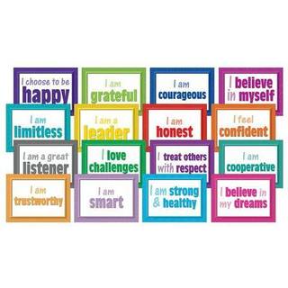 L?rer skabte ressourcer 5099 Positive Posters Bulletin Board 9 i x 12 in