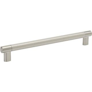 Amerock | Kitchen Cabinet Pull | Satin nikkel | 10-1/16 in (256 mm) center-til-centre | Bronx | 1 pakke | Møbler hardware | Skabshåndtag | Badevæ