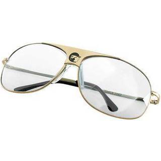 Finntack Pro brille "Rayban style" - Guld/Klar