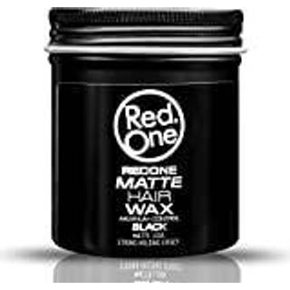 RedOne Matte Hair Wax Black 100 ml